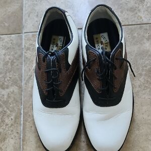 Cutter & Buck Black and Brown Oxfords for Timeless Elegance